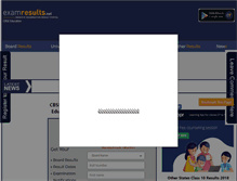 Tablet Screenshot of cbse.examresults.net